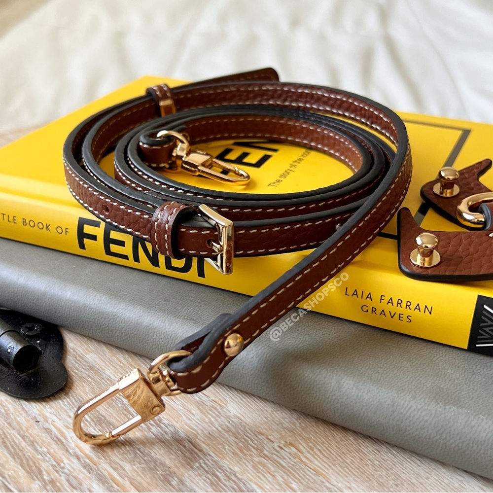 Crossbody Bag Accessories Genuine Leather Strap Hang Buckle For Longchamp